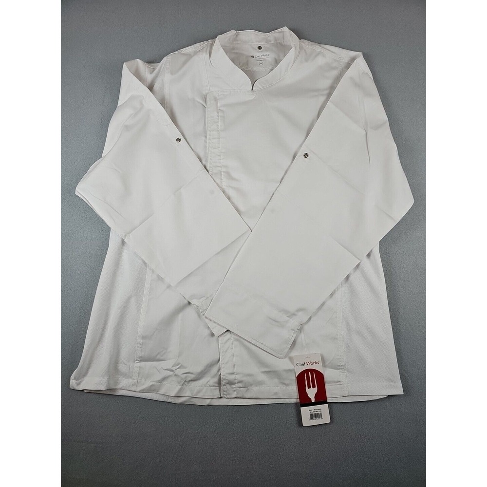 Chef works‎ Hartford Cool Vent Chef Jacket - BCLZ008 3XL White